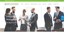 Desktop Screenshot of peocanada.com